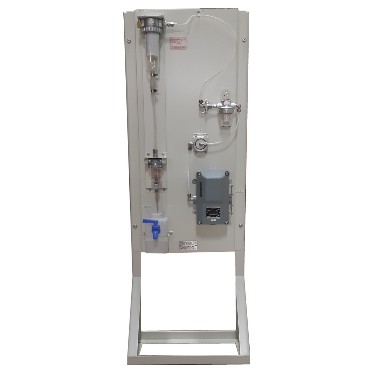 Gas detection panel for paint shops